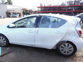2012 Toyota Prius C White 1.5L AT #Z24593
